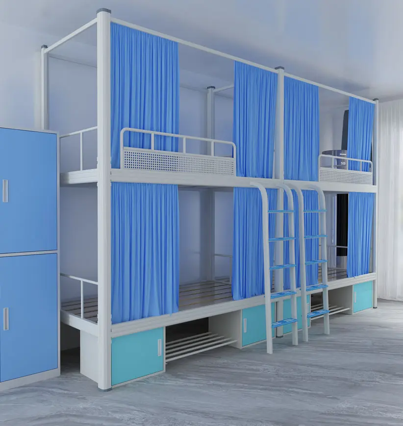 上下铺铁床双层学生床