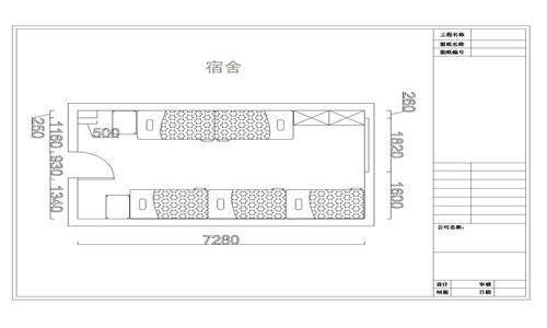 哪里有双层铁床设计图？